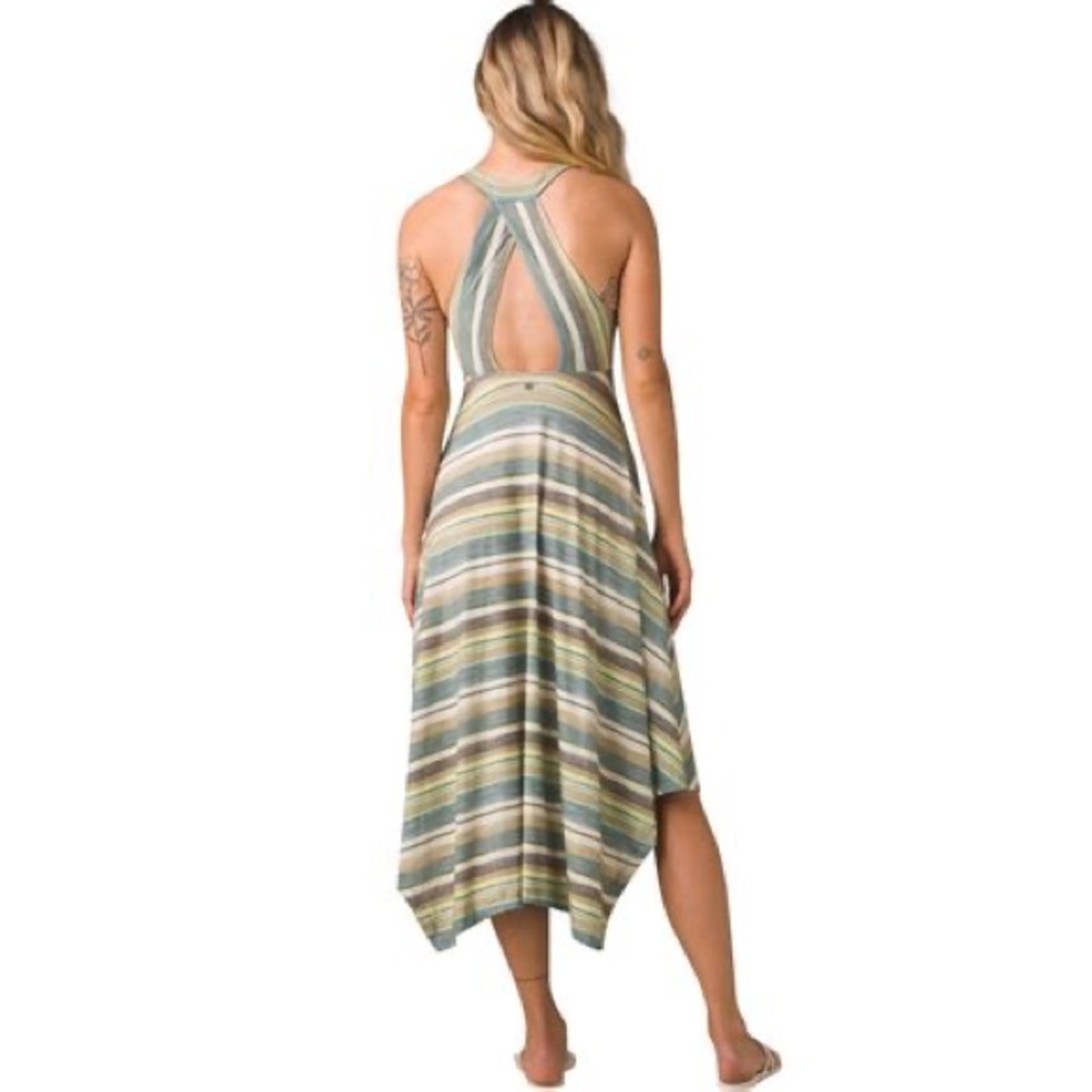 Prana Saxon XS Dress NWT- Stellar Soleil Stripe